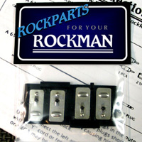 Battery Door with How-To Connection Guide for your Rockman Headphone Amp. For use with SR&D series headphone amps.