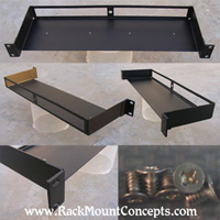 Rocktray for two Rockman Rockmodules. 5 module mounting screws are included with each Rocktray. 4 to use, 1 to loose :)