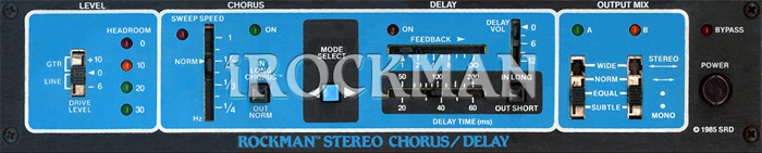 Rockman Stereo Chorus/Delay